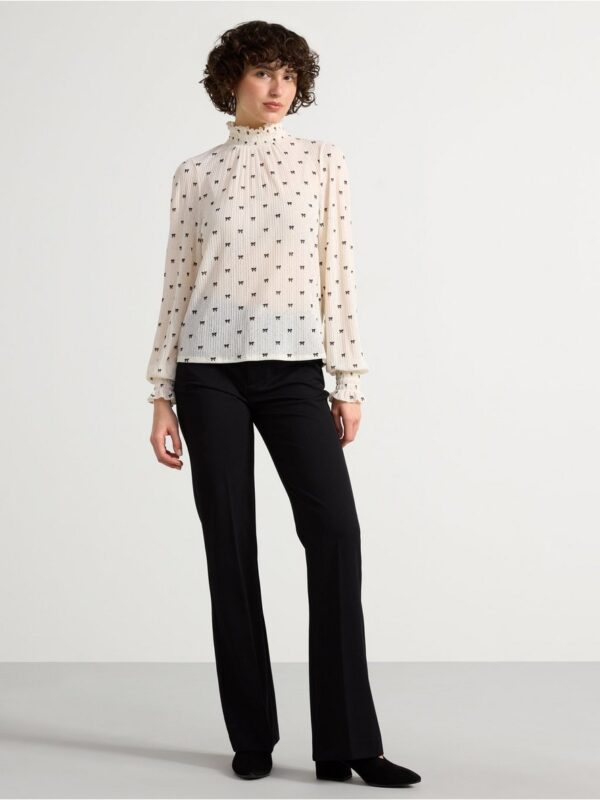 Patterned Blouse - 3000131-7488