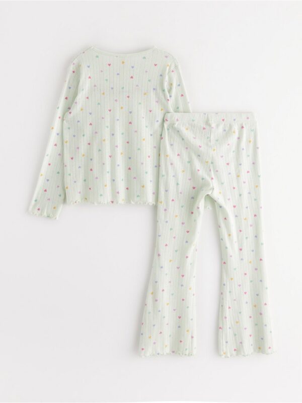 Pyjama set in pointelle - 3001673-7606