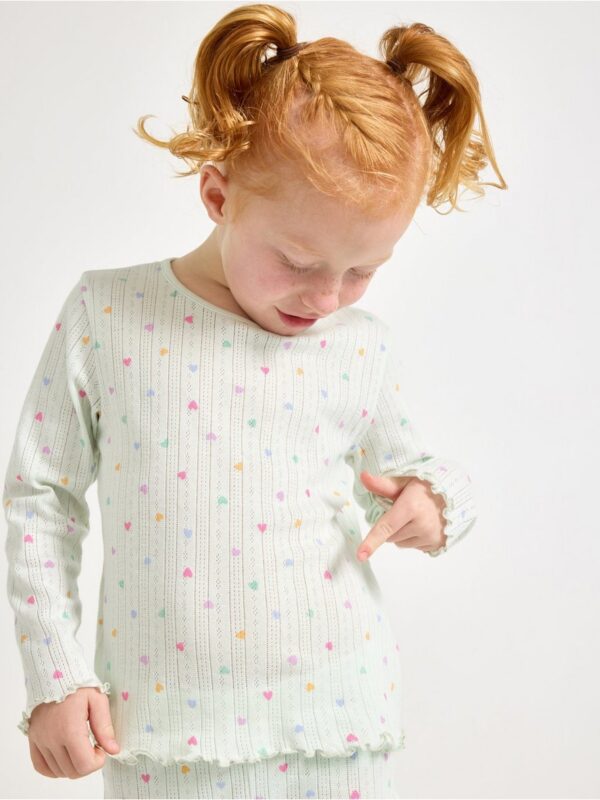 Pyjama set in pointelle - 3001673-7606