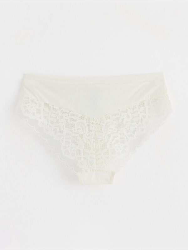 ella m – Brazilian briefs low waist with lace - 3001694-6886