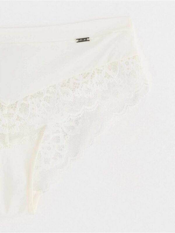 ella m – Brazilian briefs low waist with lace - 3001694-6886