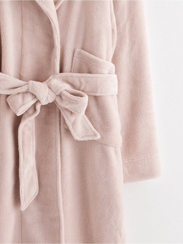 Fleece robe - 3001906-6588