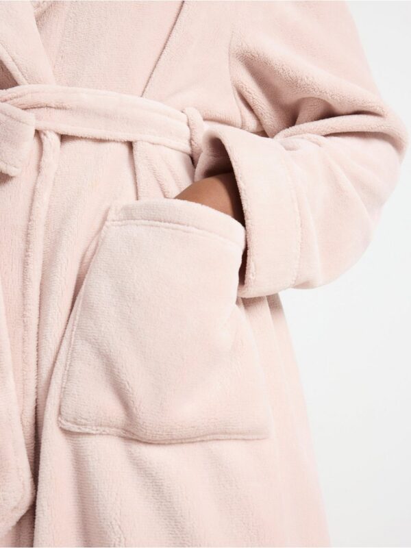 Fleece robe - 3001906-6588
