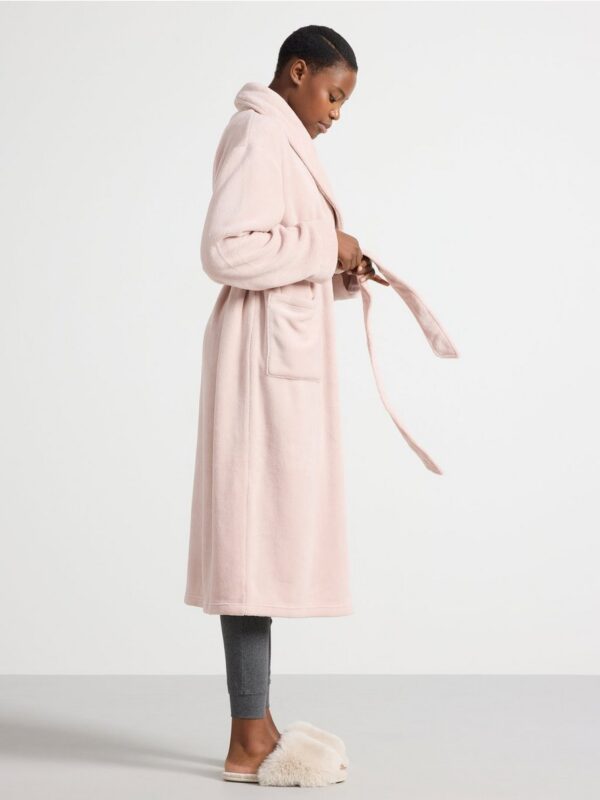 Fleece robe - 3001906-6588