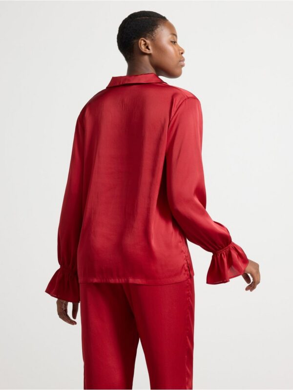 Pyjama shirt in satin - 3002373-7909