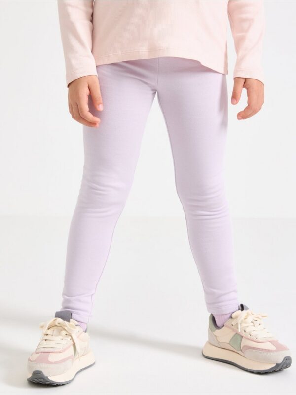 Leggings with brushed inside - 3002472-9959