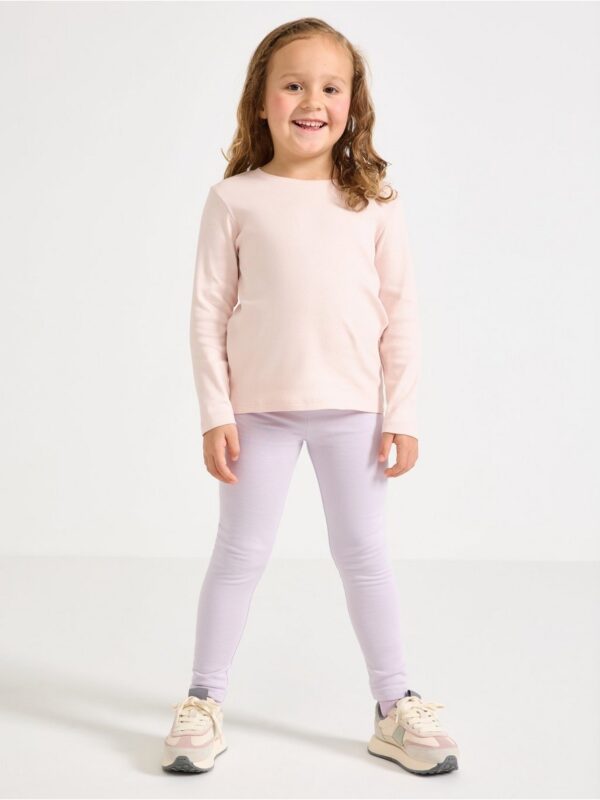 Leggings with brushed inside - 3002472-9959