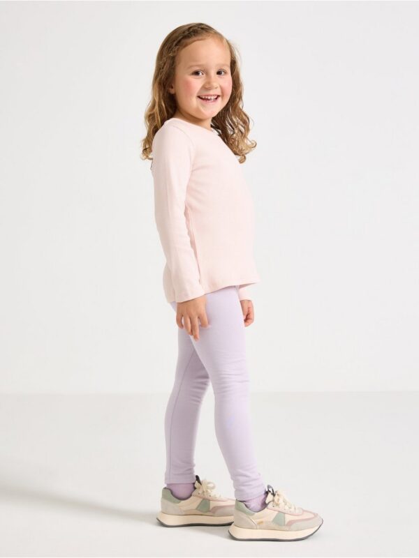 Leggings with brushed inside - 3002472-9959
