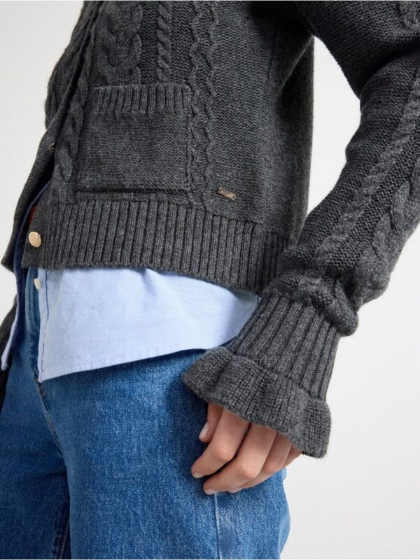 Knitted cardigan - 3002639-3656