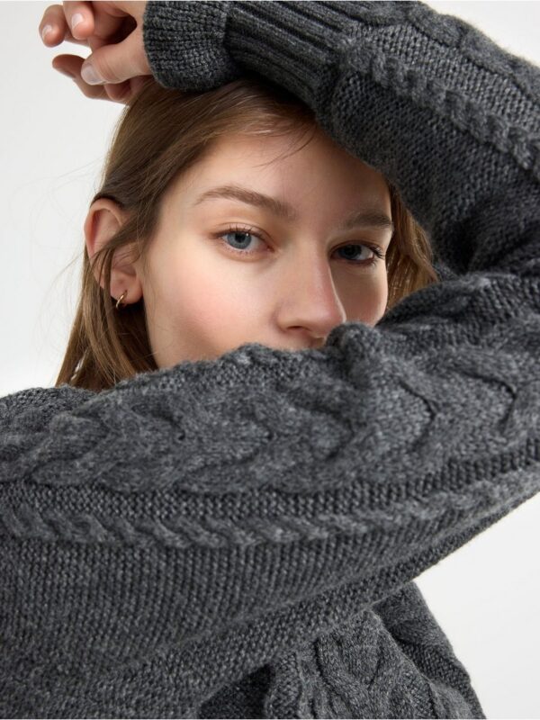 Knitted cardigan - 3002639-3656