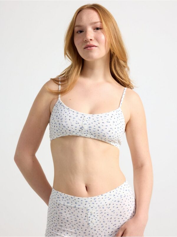 Unpadded soft bra - 3002776-9606