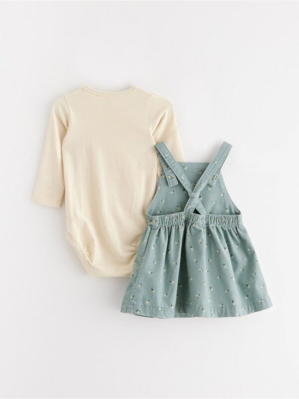 Set - bodysuit and dress - 3002782-8707