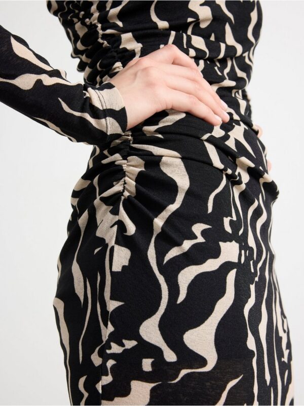 Dress with ruching - 3002838-4939