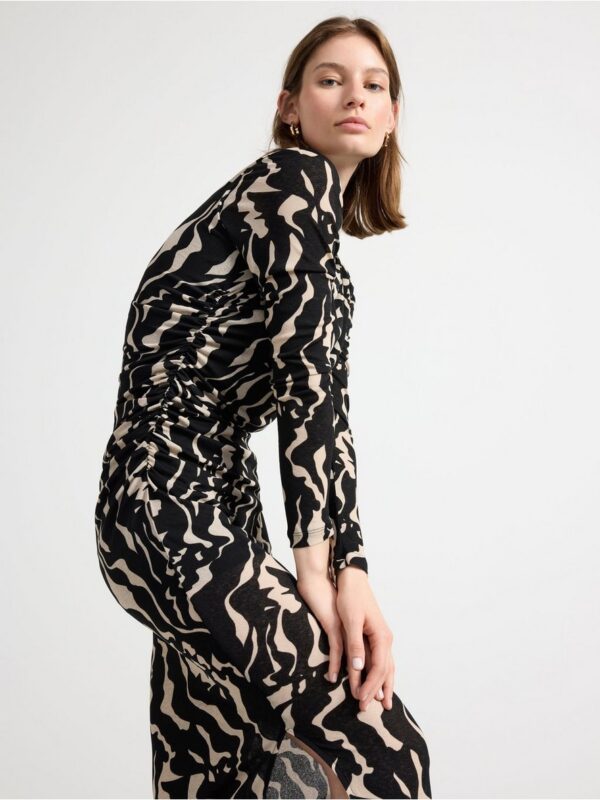 Dress with ruching - 3002838-4939