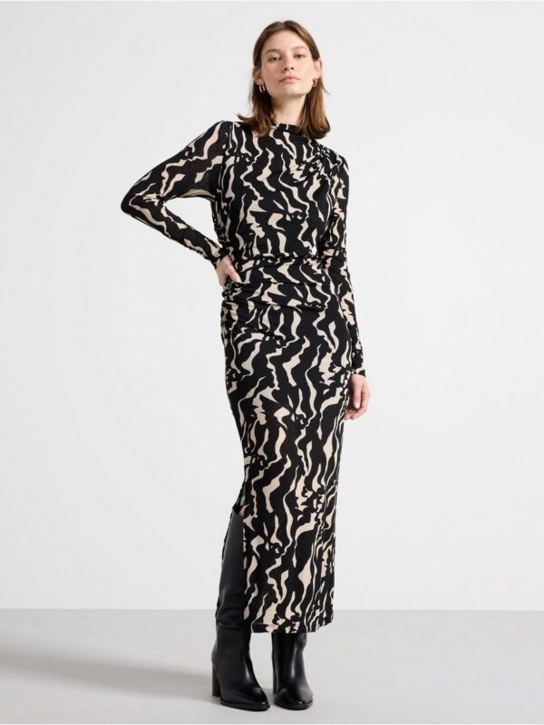 Dress with ruching - 3002838-4939
