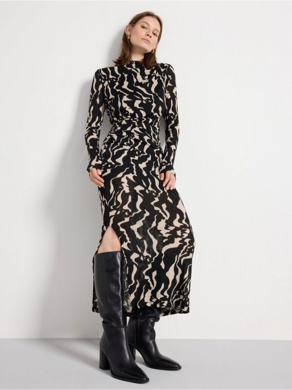 Dress with ruching - 3002838-4939
