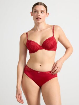 Briefs with lace - 3002900-7909