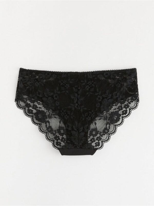 Briefs with lace - 3002900-80
