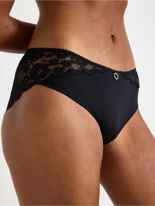 Briefs with lace - 3002900-80