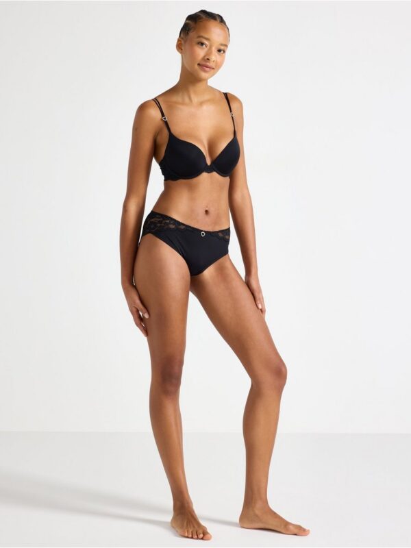Briefs with lace - 3002900-80