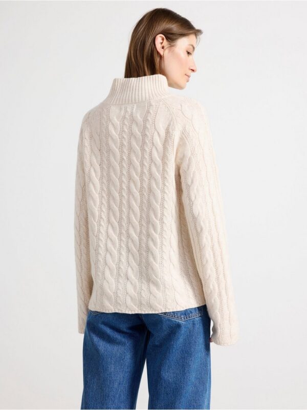 Cable-knit jumper - 3003088-8399