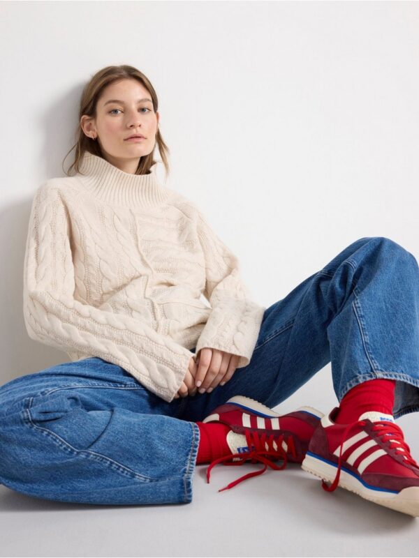 Cable-knit jumper - 3003088-8399