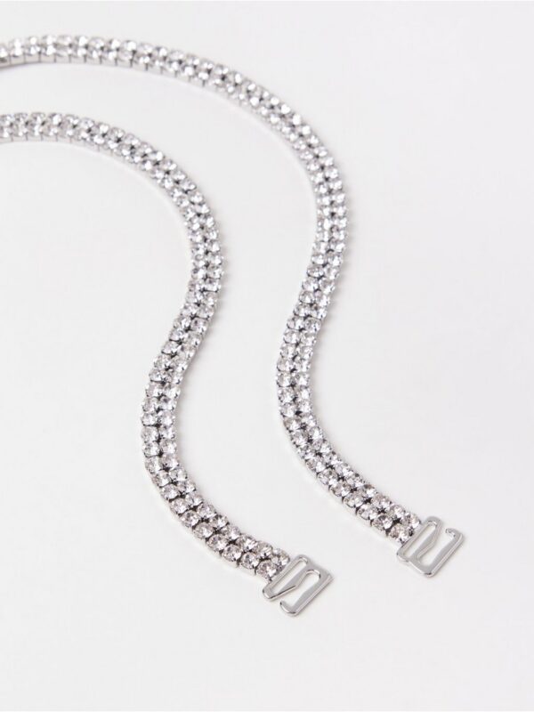 Shoulder straps with rhinestones - 3003175-80