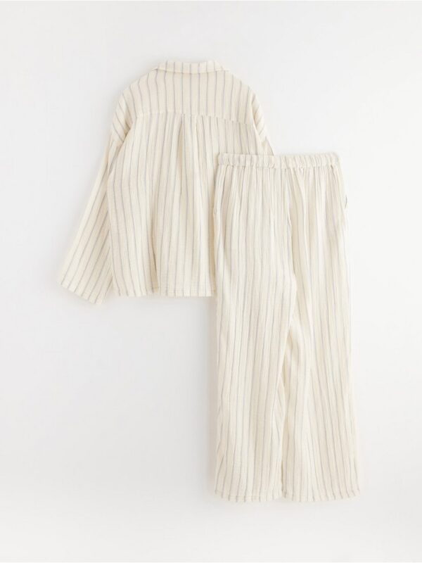Pyjama set in cotton gauze - 3003272-8467