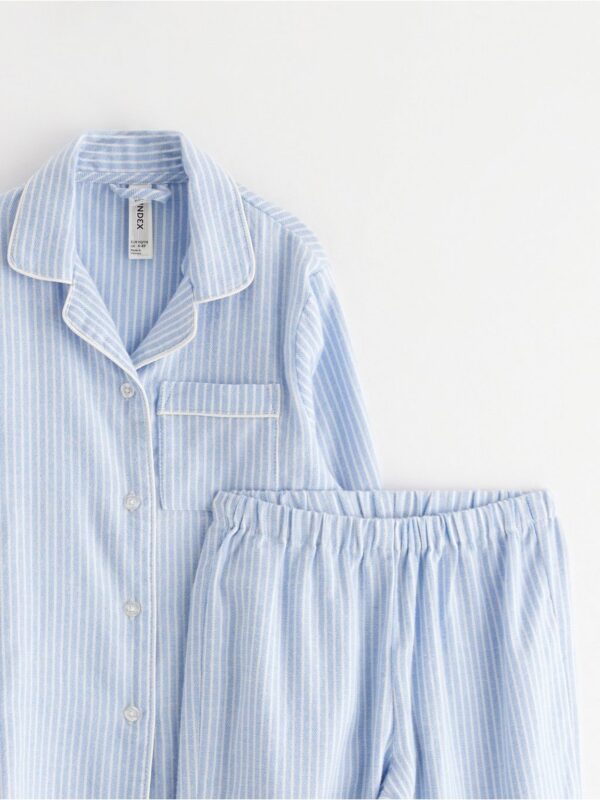 Pyjama set in flannel - 3003315-9883