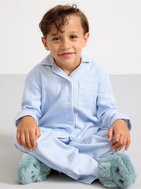 Pyjama set in flannel - 3003315-9883