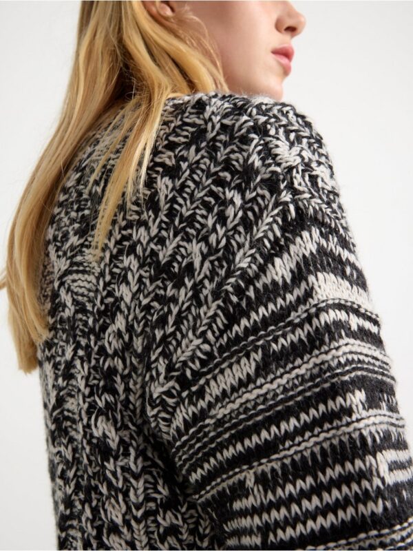Jacquard-knit jumper - 3003349-80