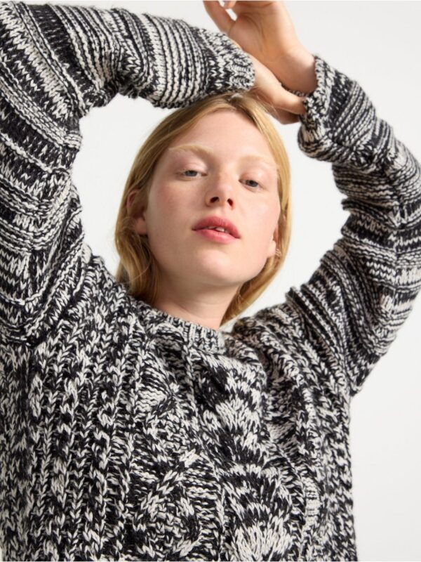 Jacquard-knit jumper - 3003349-80