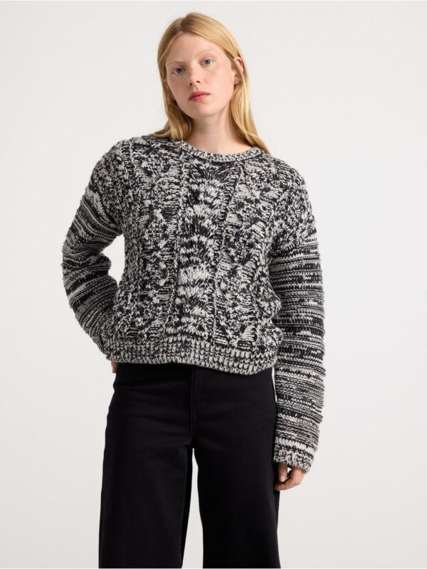 Jacquard-knit jumper - 3003349-80