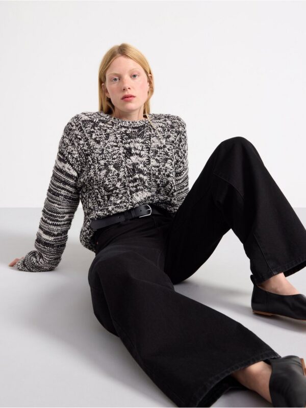 Jacquard-knit jumper - 3003349-80