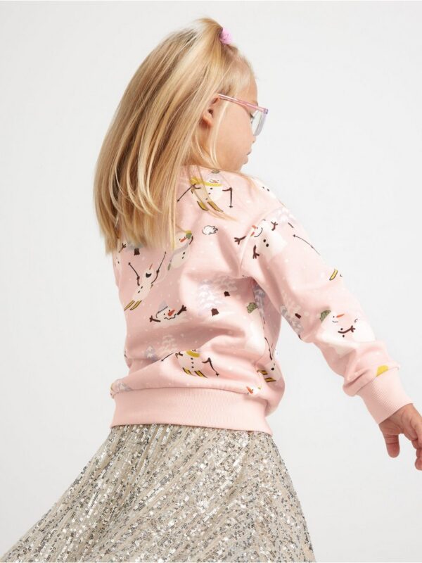 Sweatshirt with brushed inside - 3003424-6907