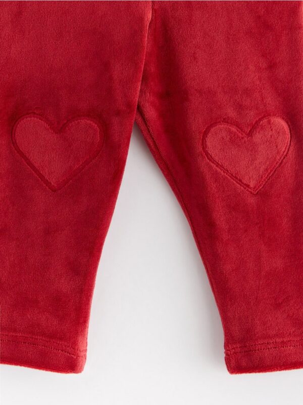 Leggings in velour - 3003550-9348