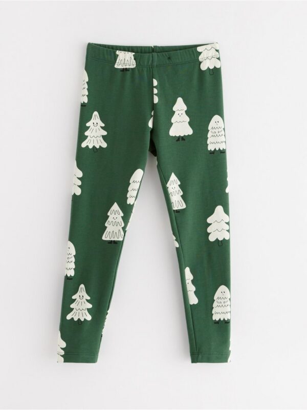 Leggings with brushed inside - 3003798-8599