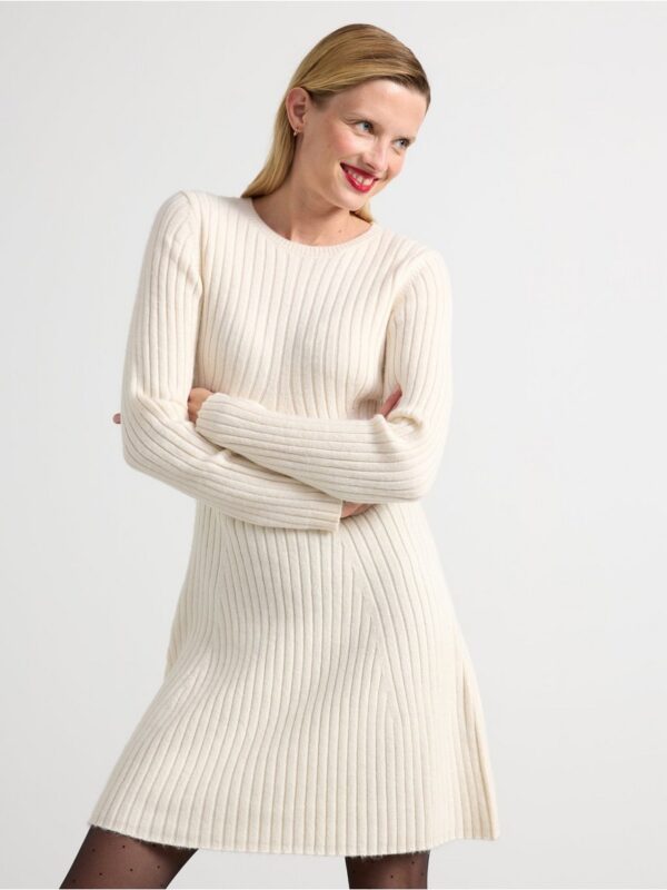 Rib-knitted dress - 3003840-6809