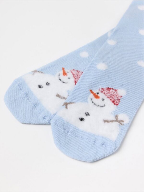 Socks with anti-slip - 3004090-7954