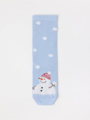 Socks with anti-slip - 3004090-7954