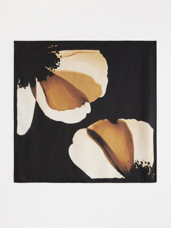 Scarf in satin - 3004223-1230