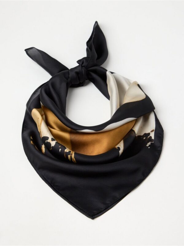Scarf in satin - 3004223-1230
