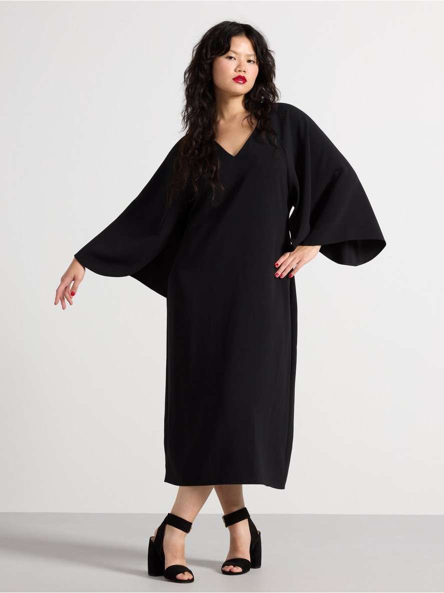 Haljina – Midi dress with wide sleeves