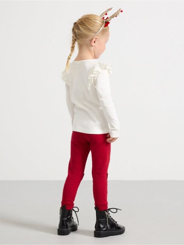 Leggings with brushed inside - 3004346-7395