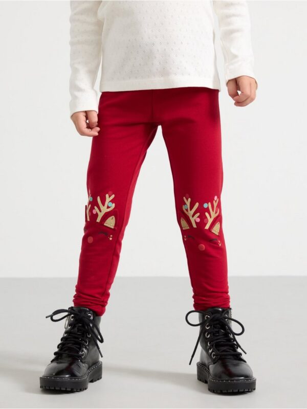 Leggings with brushed inside - 3004346-7395