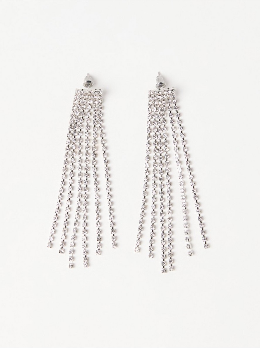 Mindjuse – Earrings with rhinestones