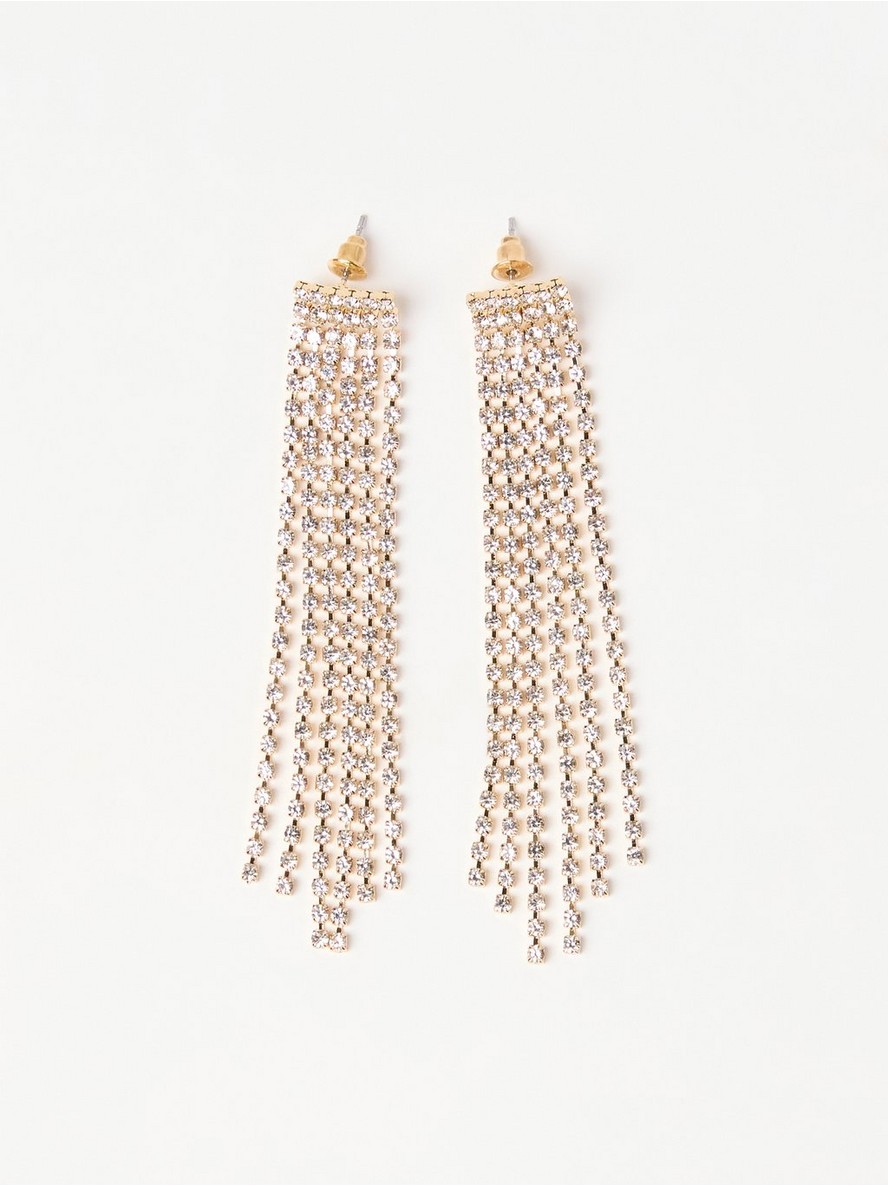 Mindjuse – Earrings with rhinestones