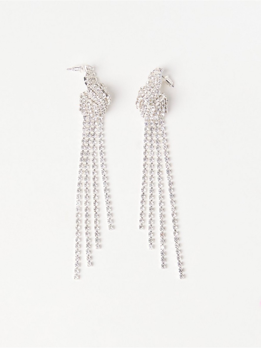 Mindjuse – Earrings with rhinestones