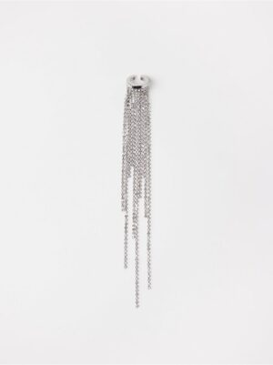 Ear cuff with rhinestones - 3004420-10