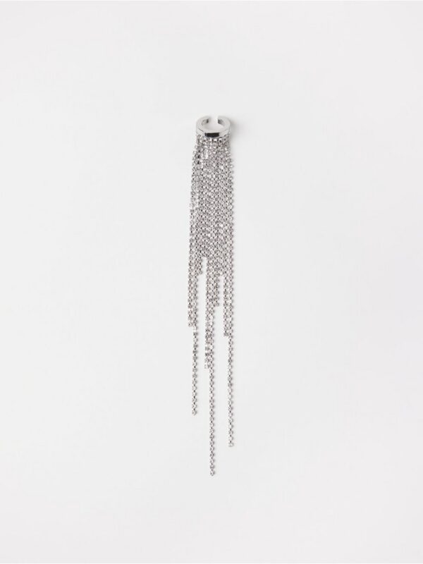 Ear cuff with rhinestones - 3004420-10